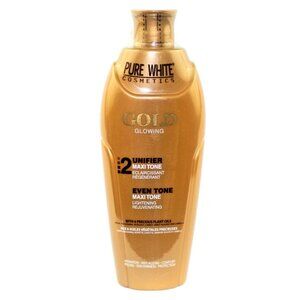 PURE WHITE  GOLD GLOWING LOTION 400ml free shipping